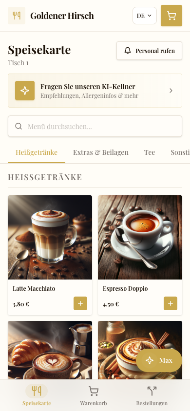 QR-Code oder Tablet für Messen